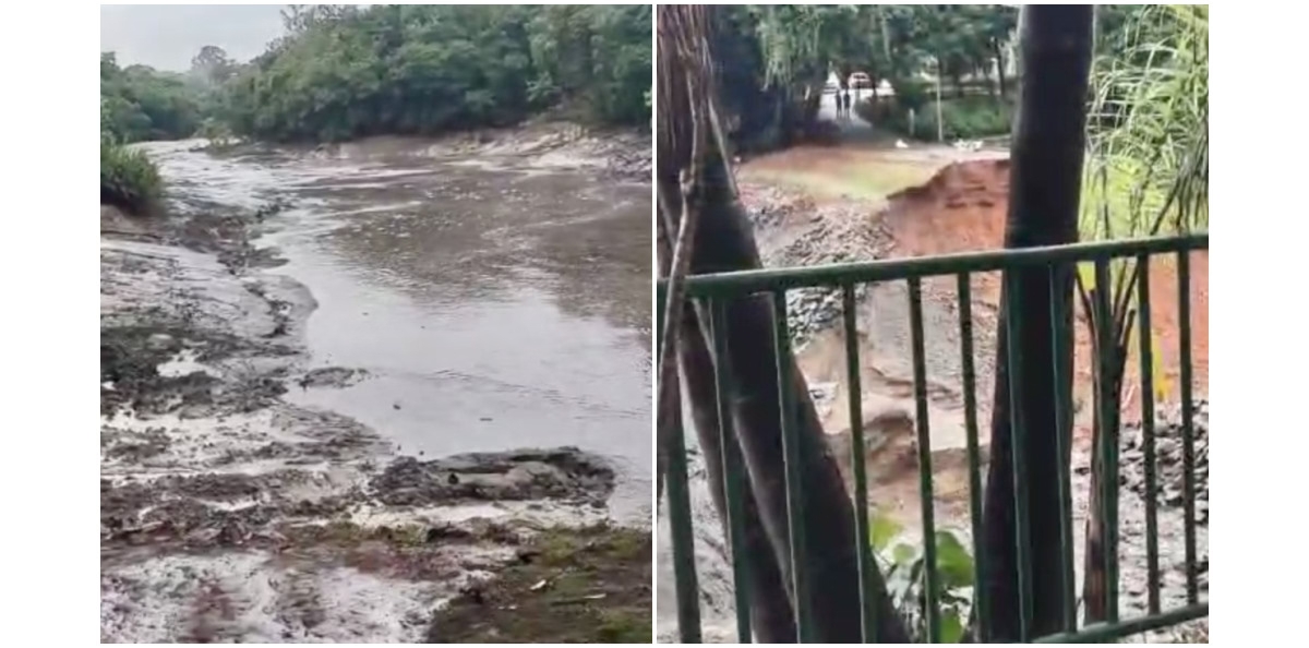 Parque da Lagoa do Nado segue fechado para contabilização de danos após rompimento de represa