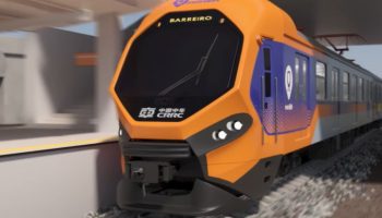 China prepara embarque do primeiro dos novos trens do metrô de BH