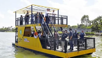 Depois de quatro décadas, Lagoa da Pampulha volta a ser navegada em Belo Horizonte