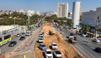 Nova trincheira na Cristiano Machado começa a ser construída e deve ser entregue até 2028