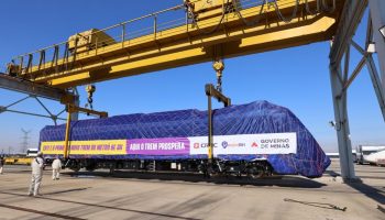 1º dos novos trens do metrô de BH passará por 3 meses de testes antes de transportar passageiros