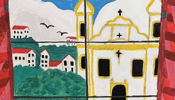 FOTOS: músicas do Clube da Esquina inspiram estudantes a criar desenhos que serão leiloados em BH